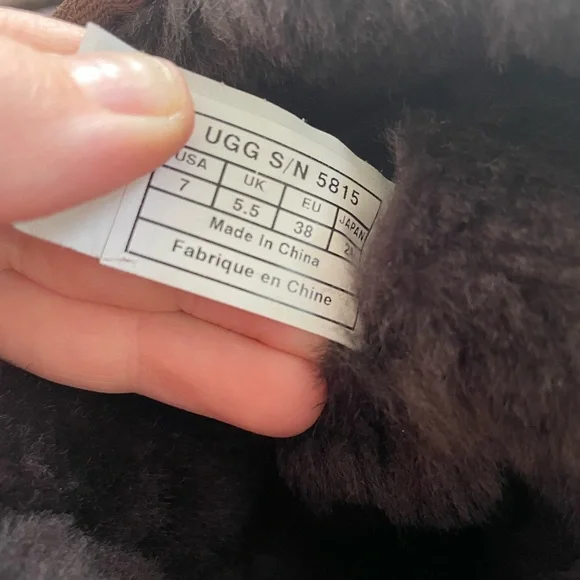 Ugg Classic Tall Brown Boots Size 7 - Picture 5 of 6